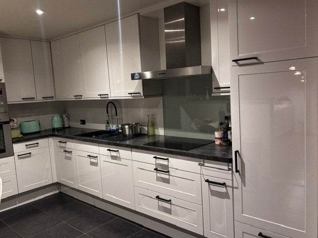keuken, Synthétique, Enlèvement, Utilisé, Cuisine à paroi simple
