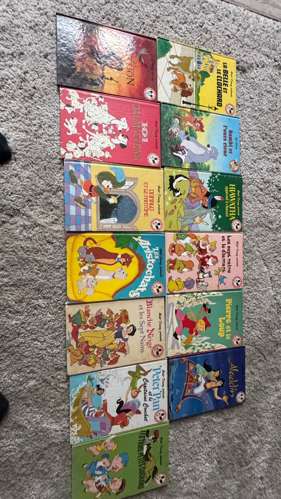Lot de 13 livres Disney vintage Club Mickey, d'époque, Livres, Garçon ou Fille, Enlèvement, Utilisé, Contes (de fées)