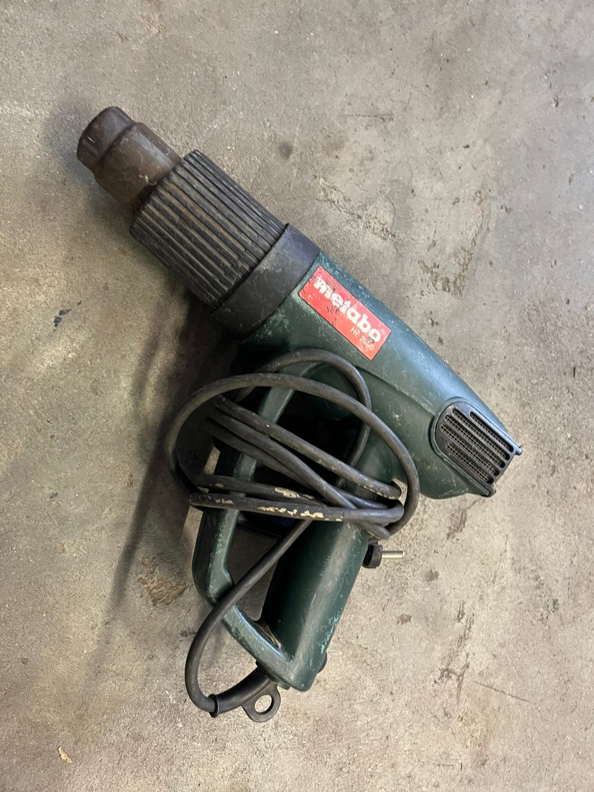Heteluchtpistool metabo, Divers, Accessoires de bureau, Enlèvement, Comme neuf