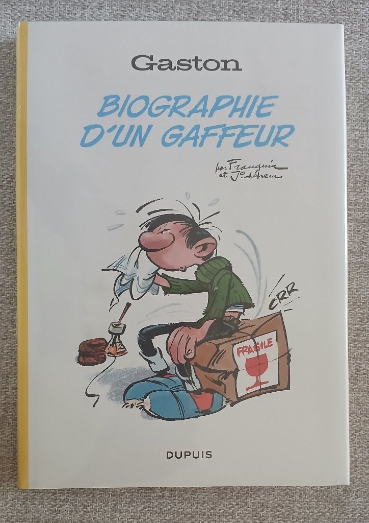 BD Biographie d'un gaffeur Gaston Lagaffe Franquin EO Neuf, Une BD, Enlèvement ou Envoi, Neuf