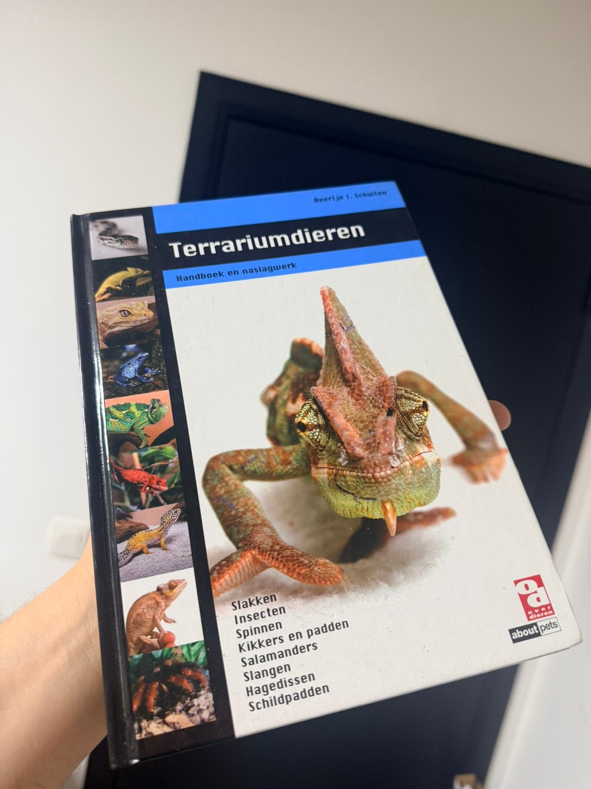 Boek terrariumdieren, Boeken, Ophalen, Zo goed als nieuw