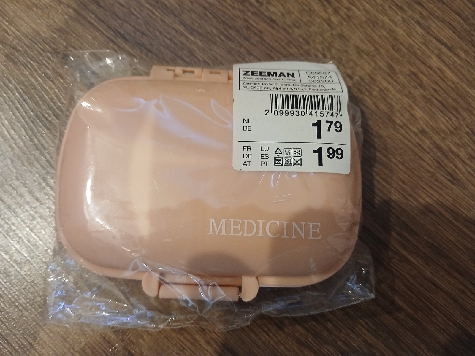 Boîte médicaments Zeeman, Enlèvement ou Envoi, Neuf