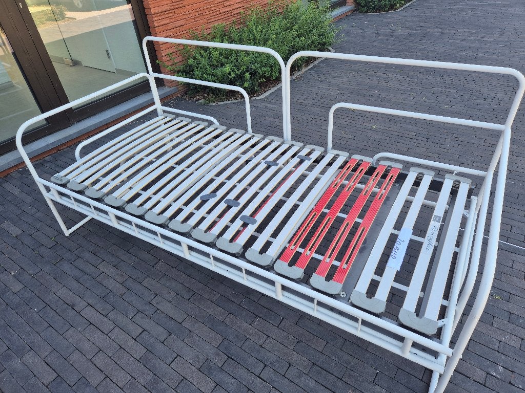 Eenpersoonsbed, Huis en Inrichting, Ophalen, Eenpersoons, Metaal, 100 cm