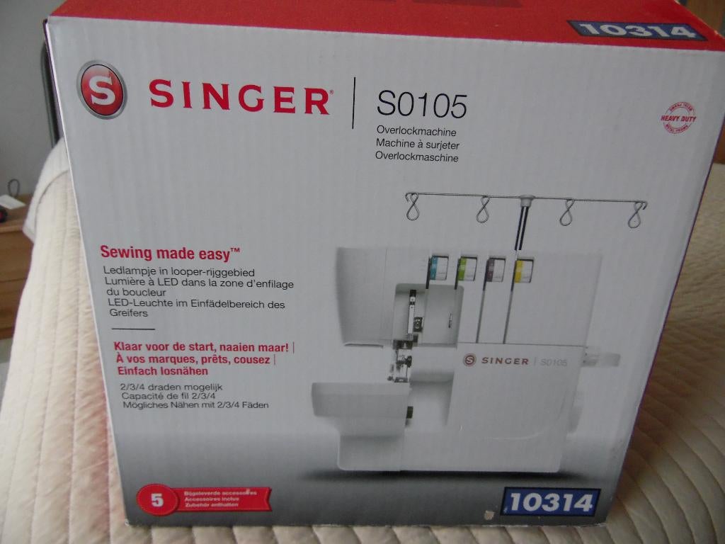 Overlock, Enlèvement, Neuf, Surjeteuse, Singer
