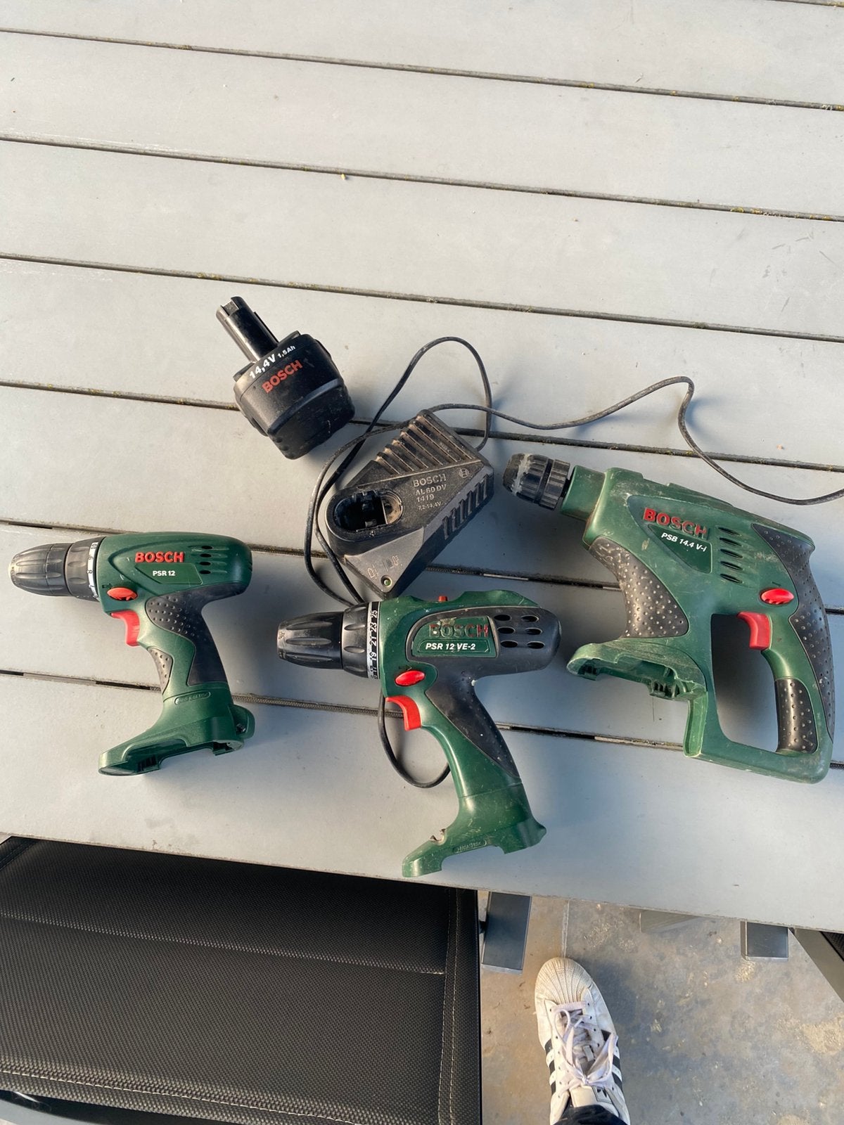 Bosch gereedschap, Doe-het-zelf en Bouw, Ophalen, Gebruikt, Boor- en Schroefmachine, Klopboormechanisme