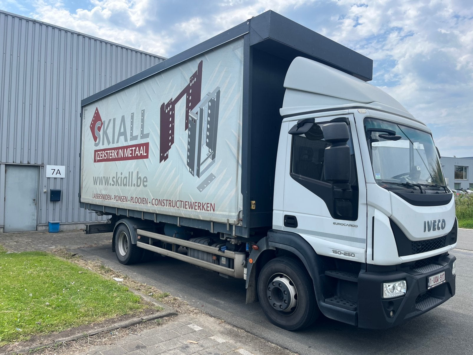 Iveco eurocargo 150-250 met afzetbak, Achat, USB, Euro 6, Iveco