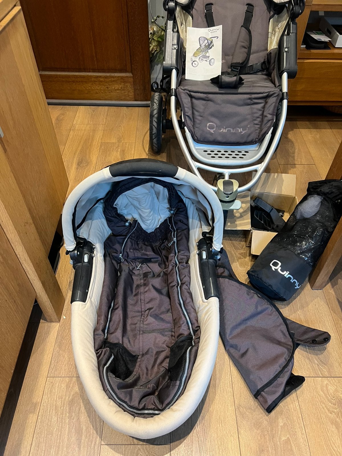 Quinny Speedi SX kinderwagen – complete set, Kinderen en Baby's, Ophalen, Kinderwagen, Quinny