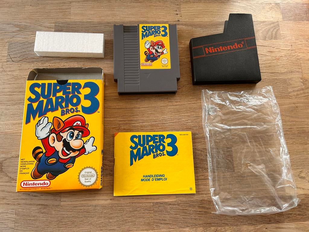 Nintendo NES game - Super Mario bros. 3 CIB, Consoles de jeu & Jeux vidéo, Jeux | Nintendo NES, Enlèvement ou Envoi, Comme neuf