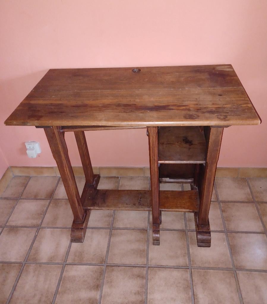 Vintage houten lessenaar, Antiek en Kunst, Ophalen
