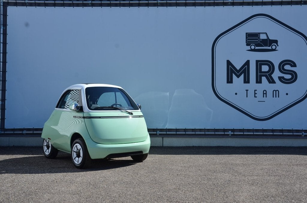 Microlino- 11kWh/177km range- 90km/h- Nieuw- 11500+BTW, Autos, Achat, Entreprise, 2 places, 2 portes