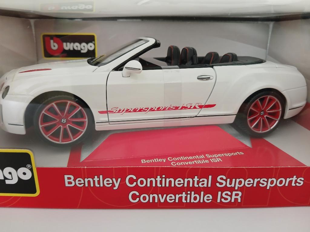 Bburago Continental Supersports Convertible ISR, Hobby & Loisirs créatifs, Voitures miniatures | 1:18, Enlèvement, Neuf, Voiture