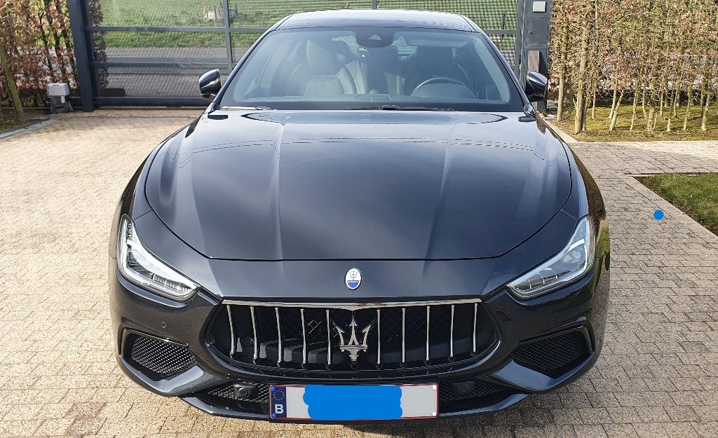 MASERATI  GHIBLI  3.0 V6 - Twin Turbo Gran Sport - Benzine, Auto's, Automaat, 207 g/km, 257 kW, Zwart