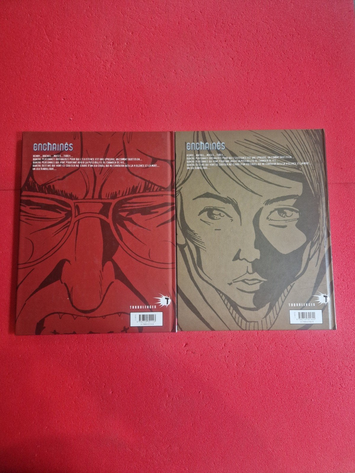 lot de 2 bd enchaînés 1 et 2, Enlèvement ou Envoi