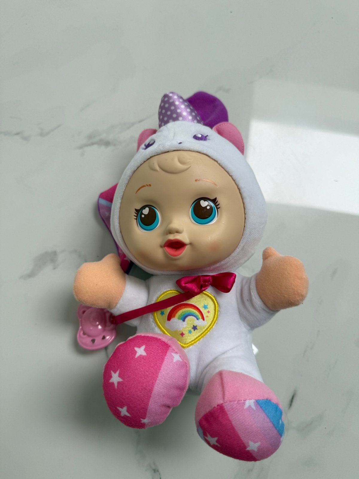 Peluche licorne, Enlèvement, Comme neuf