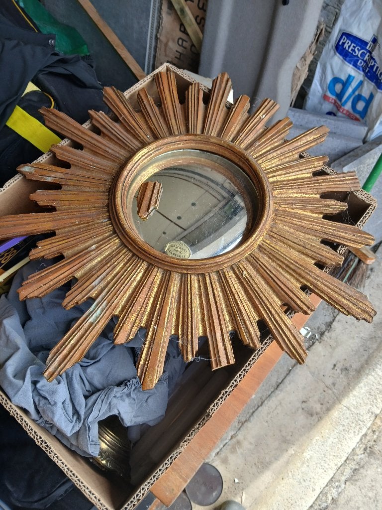 Miroirs soleils, Antiquités & Art, Antiquités | Miroirs, Enlèvement, Rond, 50 à 100 cm