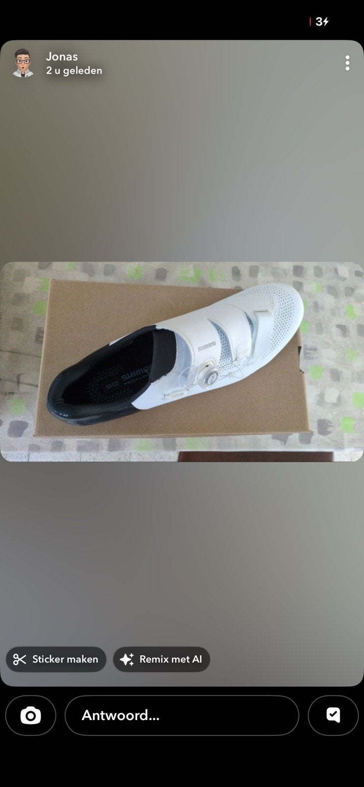 Shimano schoenen, Sport en Fitness, Ophalen, Zo goed als nieuw, Schoenen