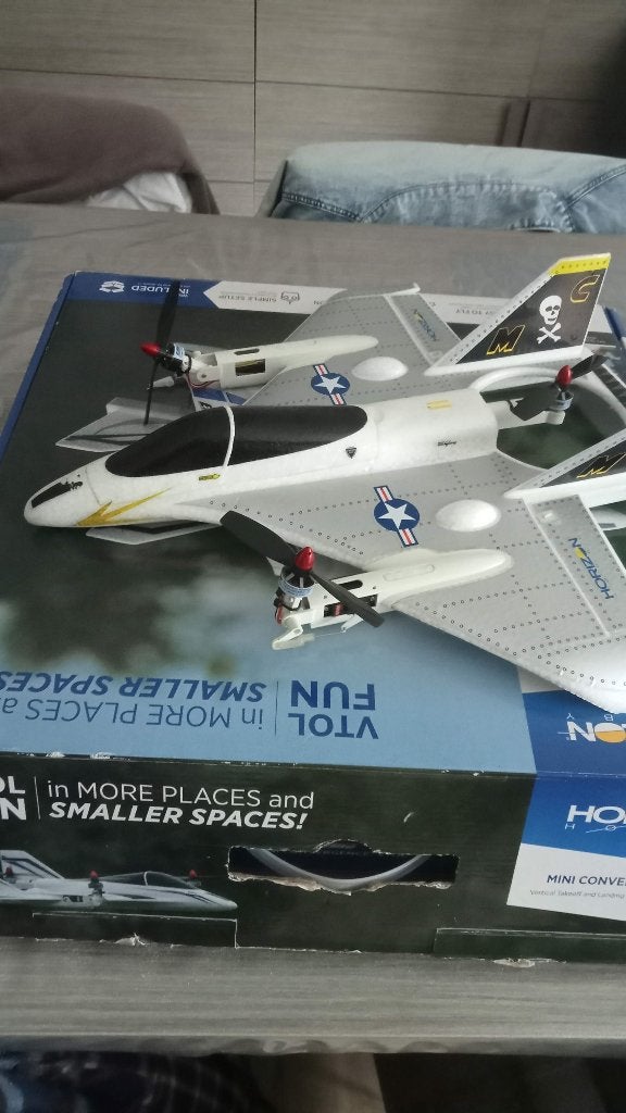 E-flite Mini Convergence VTOL, Hobby & Loisirs créatifs, Modélisme | Radiocommandé & Téléguidé | Avions, Utilisé, Électro, Enlèvement ou Envoi