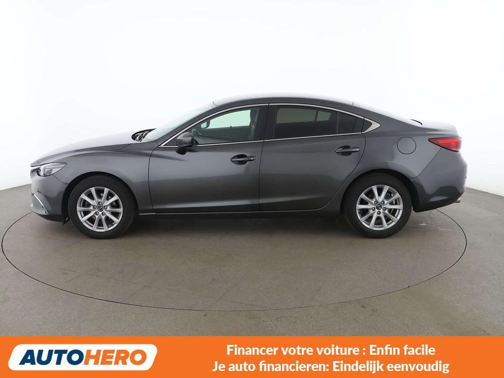 Mazda 6 2.2 SKYACTIV-D Evolution Tech (automatique), Autos, Mazda, Cuir, Argent ou Gris, Achat, 1485 kg