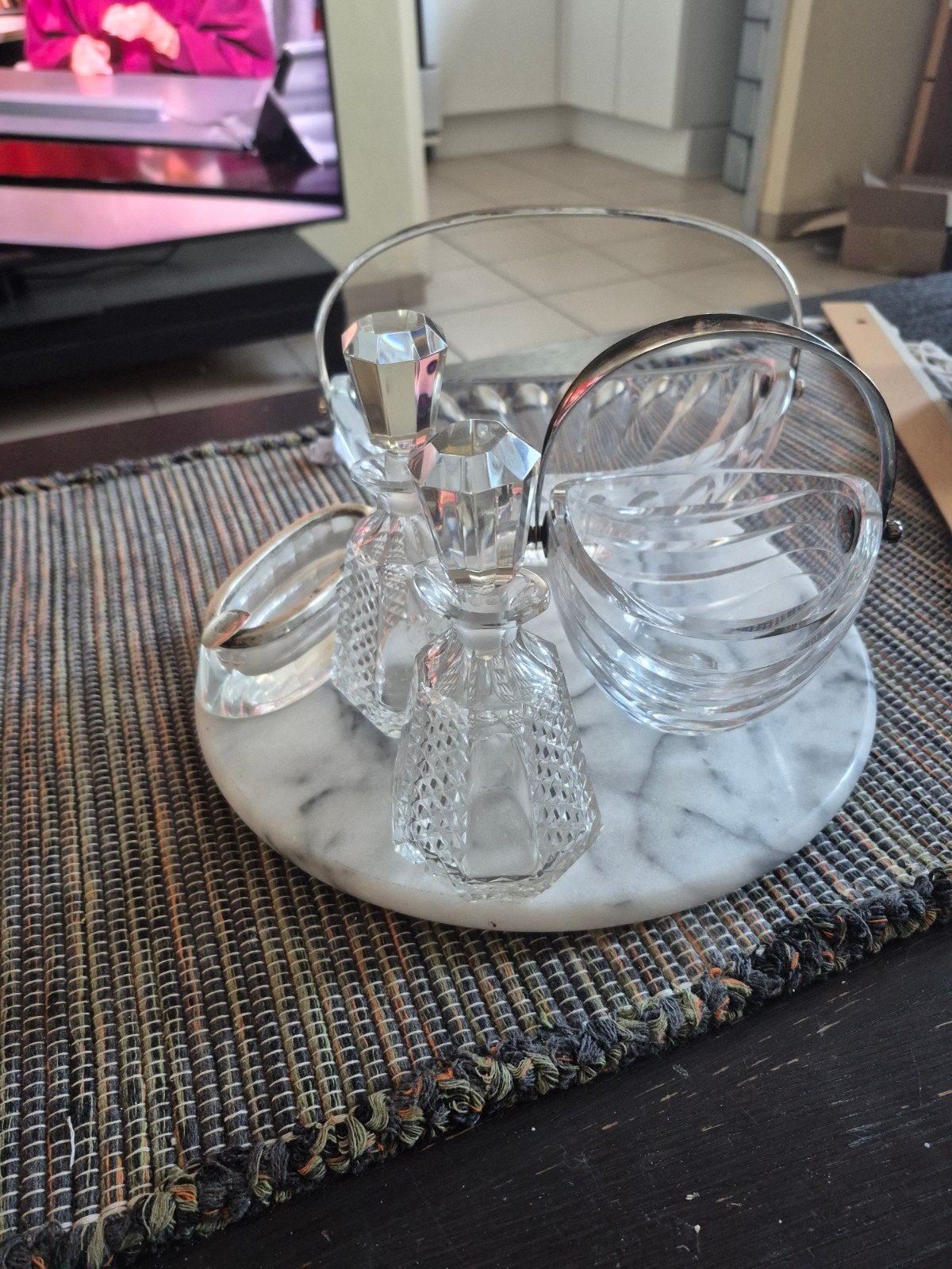 kristal silver, Ophalen of Verzenden, Handgemaakt