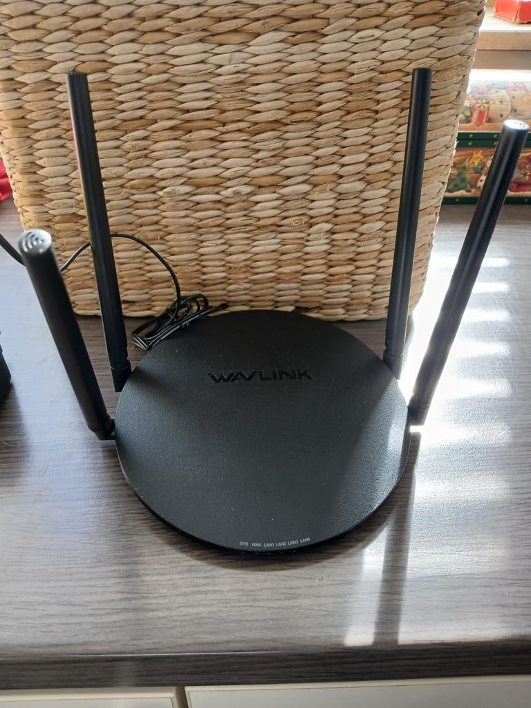 Draagbare router, Enlèvement, Routeur