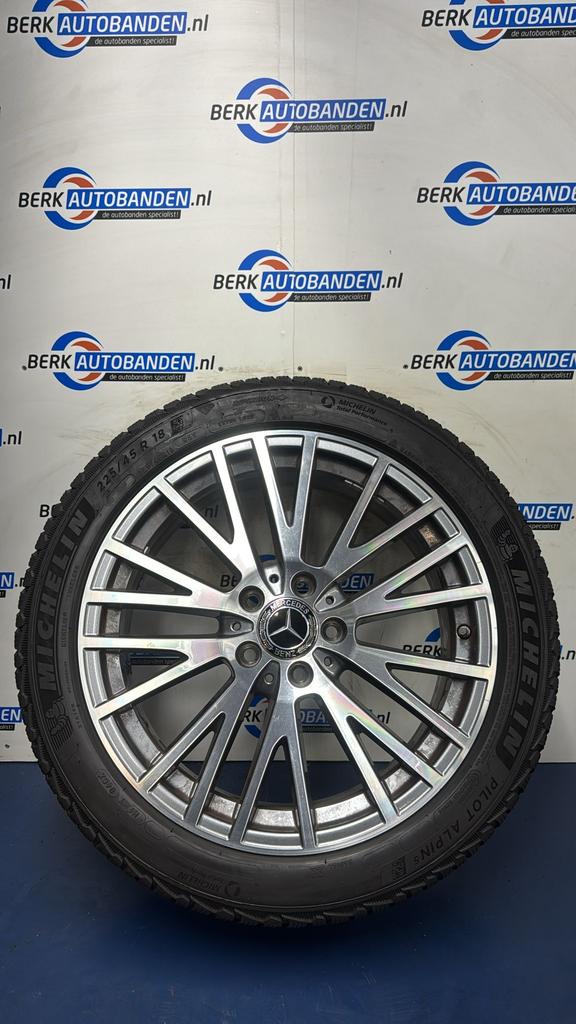 Originele Mercedes winterset 18 inch 5x112 66.6 ET49 7.5J (W, 18 inch, Gebruikt, -, -