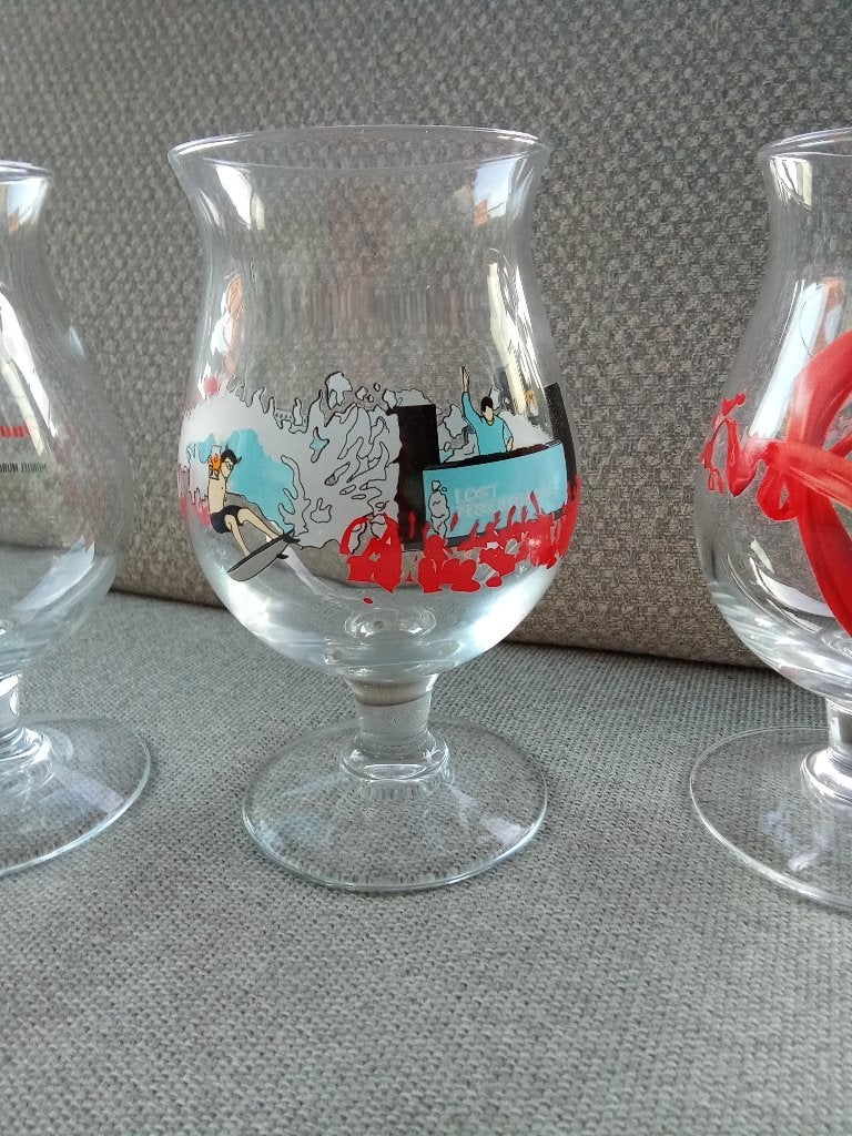 Duvel Glas - Limited Edition 2022 - Lost Frequencies (Nieuw), Ophalen, Nieuw, Glas of Glazen, Duvel
