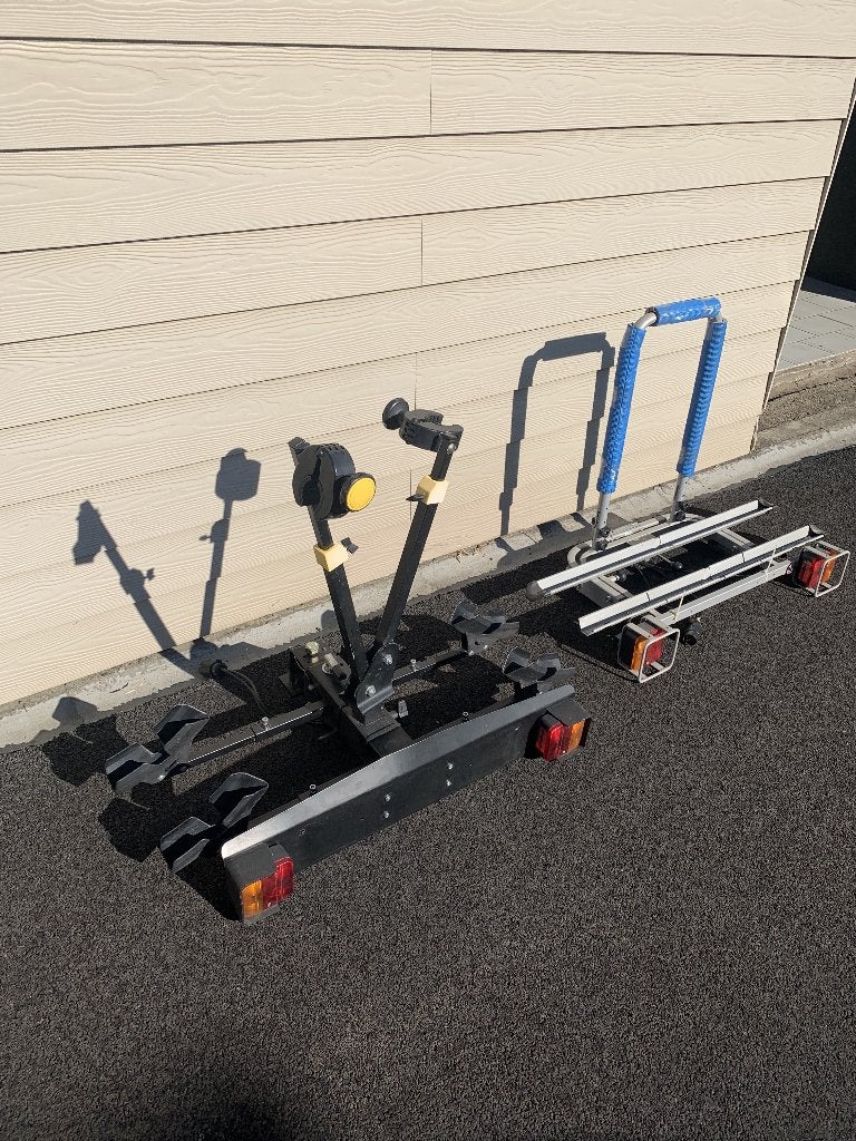 Fietsendragers, Ophalen, Gebruikt