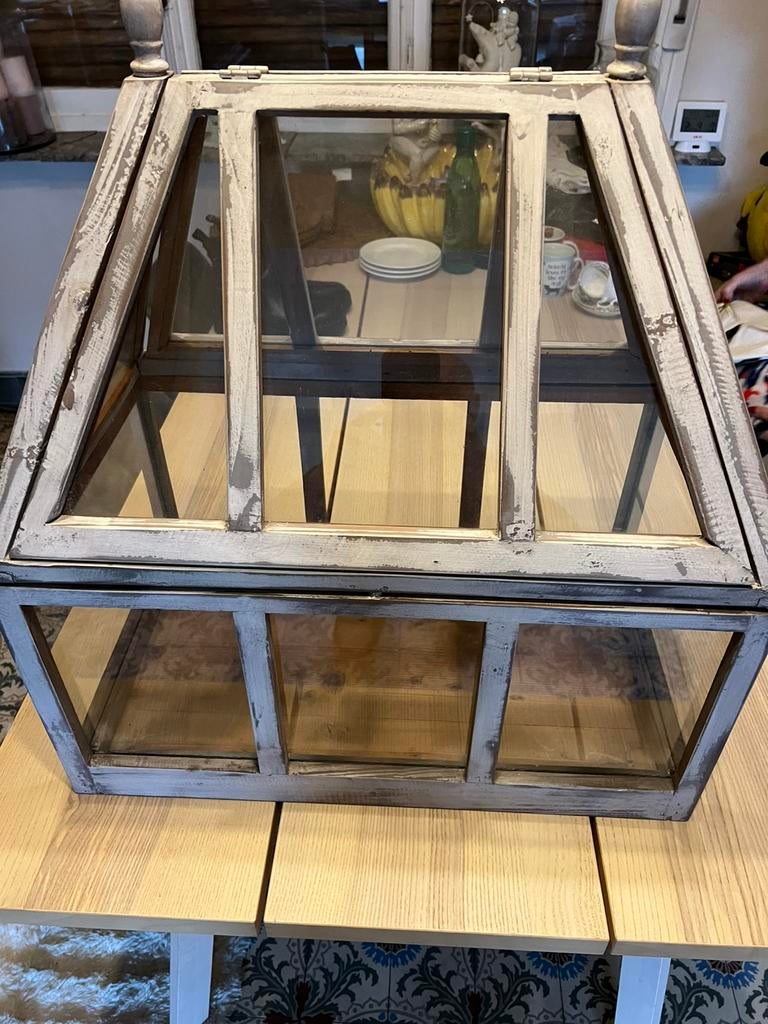 Kweekkastje voor plantjes , kruiden / mini serre, Ophalen, Zo goed als nieuw