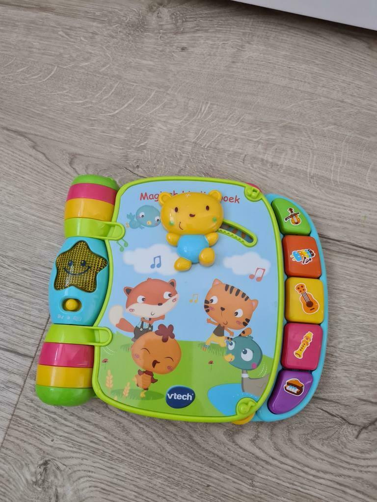 Vtech Babyboek, Boeken, Ophalen, Zo goed als nieuw, Uitklap-, Voel- of Ontdekboek, 1 tot 2 jaar