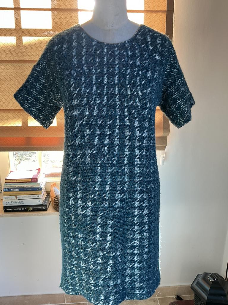 Jurk van Terre Bleue , maat M, Kleding | Dames, Jurken, Ophalen of Verzenden, Zo goed als nieuw, Maat 38/40 (M), Wit