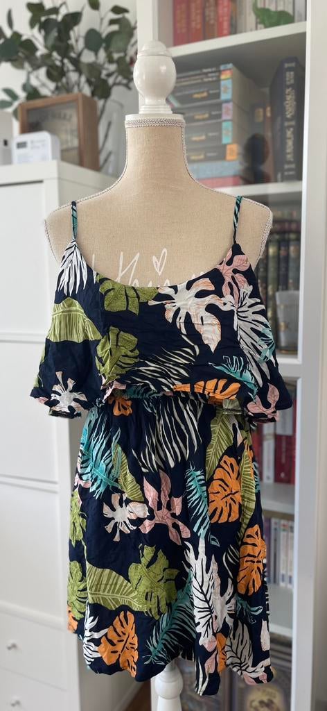Robe été tropical t.M/L, Kleding | Dames, Maat 38/40 (M), Overige kleuren, D&X, Gedragen