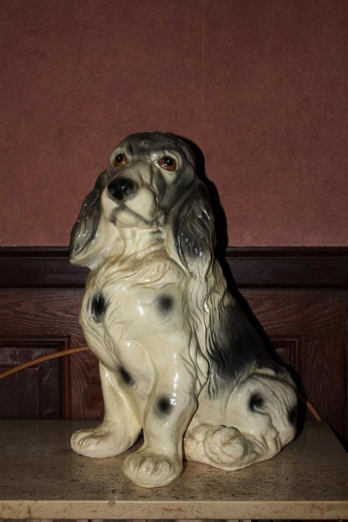 Beeld hond Cocker Spaniël, Antiek en Kunst, Ophalen