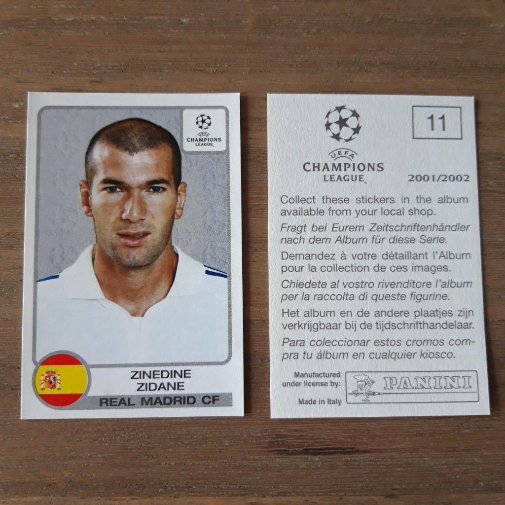 Panini Champions League 2001-2002 zeldzame stickers, Verzamelen, Ophalen of Verzenden, Nieuw, Poster, Plaatje of Sticker