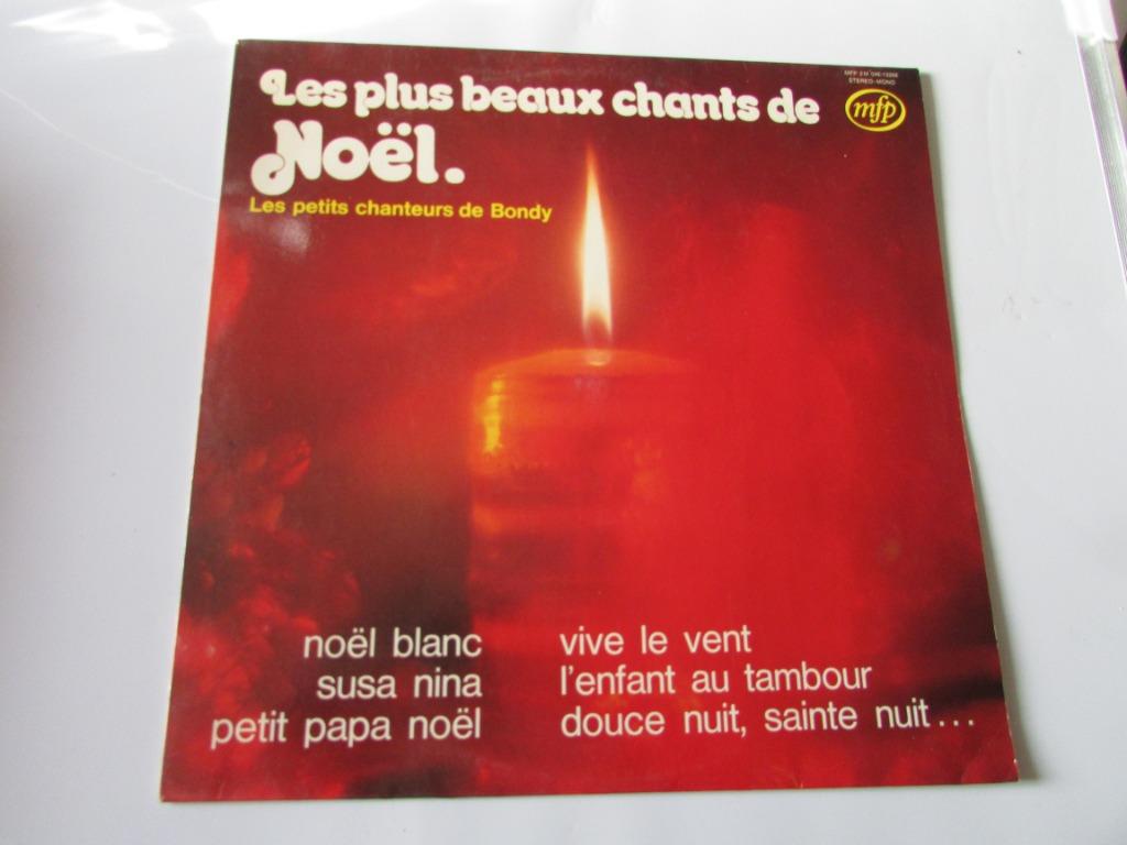 LES PLUS BEAUX CHANTS DE NOËL, LP, Ophalen of Verzenden, Gebruikt, 12 inch, Overige genres