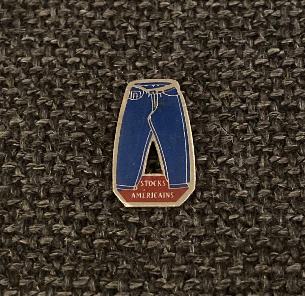 PIN - STOCKS AMÉRICAINS - STOCK AMÉRICAIN, Verzenden, Gebruikt, Overige onderwerpen, Speldje of Pin