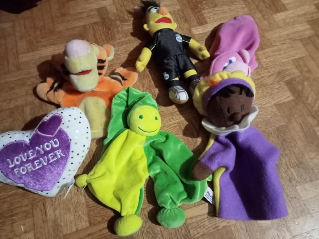 doosje met knuffels, Kinderen en Baby's, Ophalen of Verzenden, Gebruikt