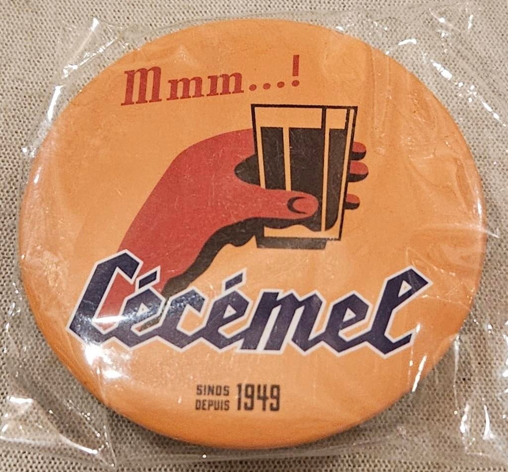 Cécémel badge flessenopener NIEUW
Dit is een nie, Enlèvement ou Envoi, Comme neuf