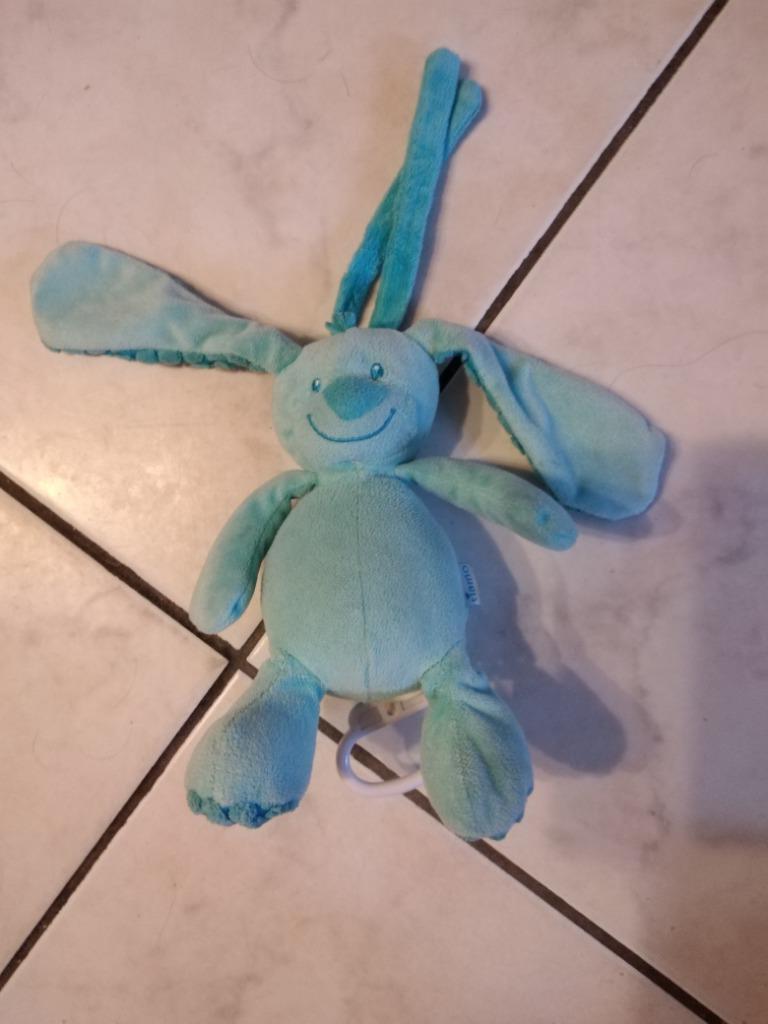 muziekdoos knuffel tiamo konijn(doos nov 2024), Ophalen of Verzenden, Nieuw, Konijn