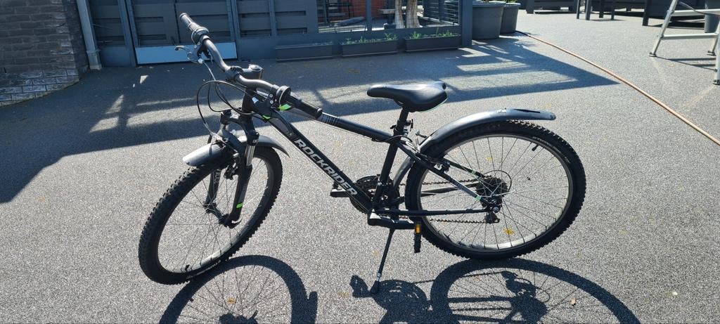 Zwarte jongensfiets 24 inch, Fietsen en Brommers, Ophalen, Gebruikt, 24 inch
