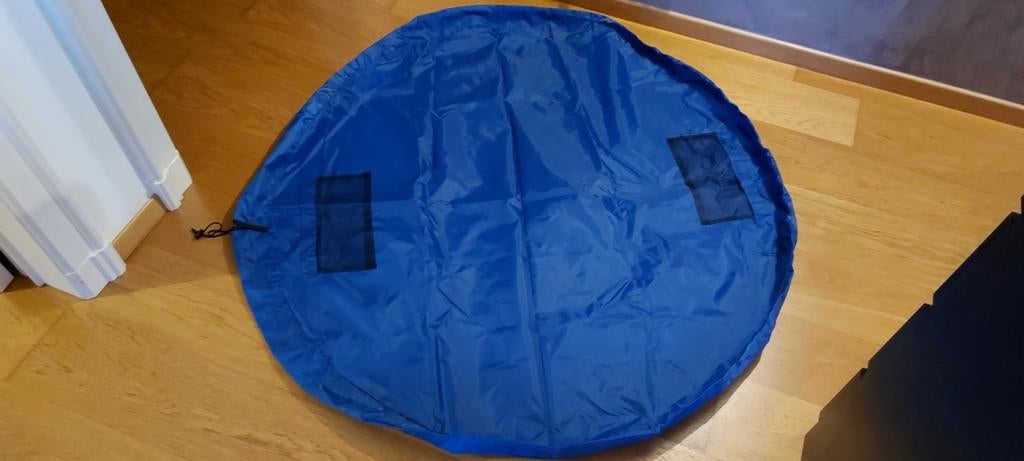 Speelmat en opbergzak in 1,nylon,misioo,in zeer nette staat, Enlèvement, Comme neuf
