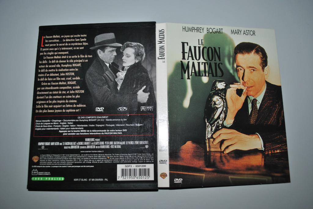 DVD "Faucon maltais"/Huston/Bogart Bon état, Envoi, Comme neuf