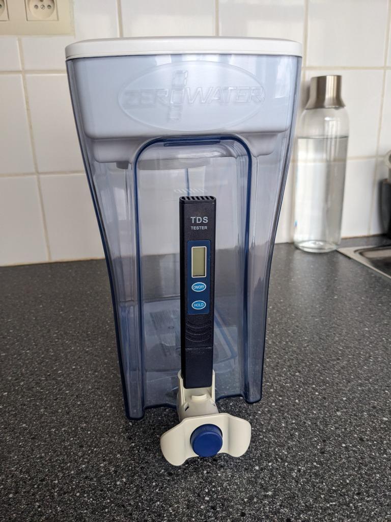 Filtre à eau Zerowater 4,7 litres, Maison & Meubles, Cuisine | Ustensiles de cuisine, Comme neuf, Enlèvement ou Envoi