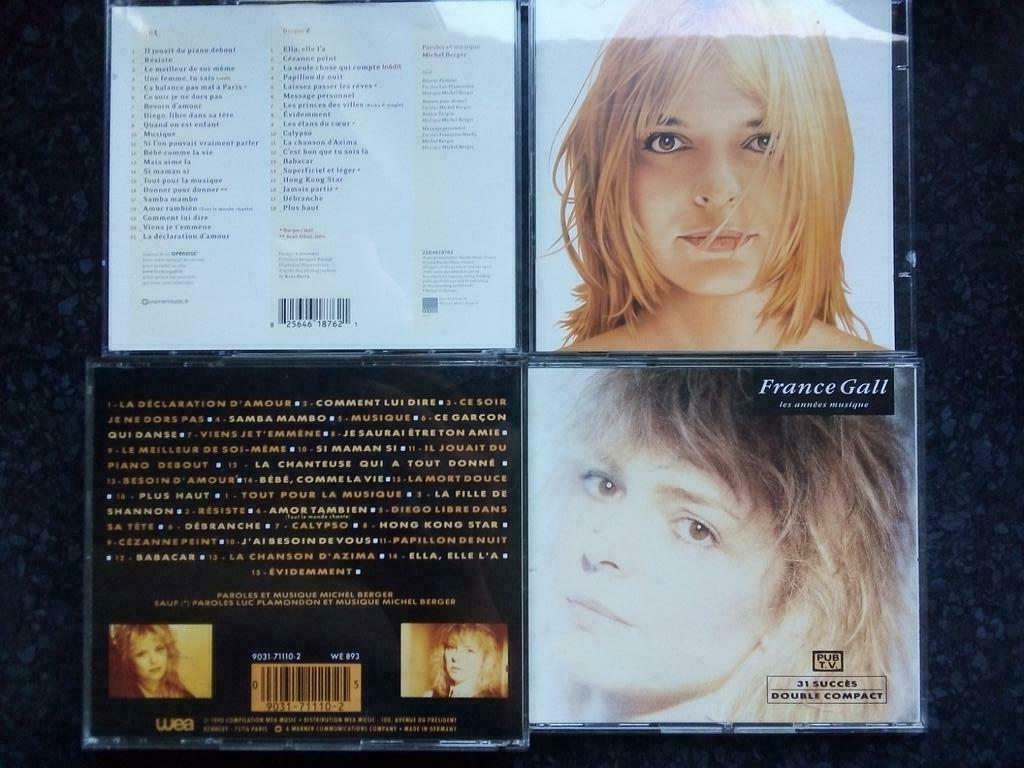 France Gall - Les années musique - 2 CD compilation TBE, Enlèvement ou Envoi