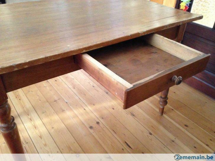 Table avec Tiroir, Maison & Meubles, Bureaux, Enlèvement ou Envoi, Utilisé