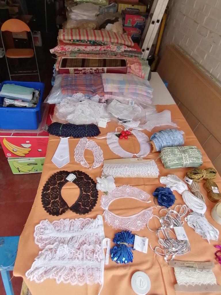 Accessoires voor het naaien, Ophalen