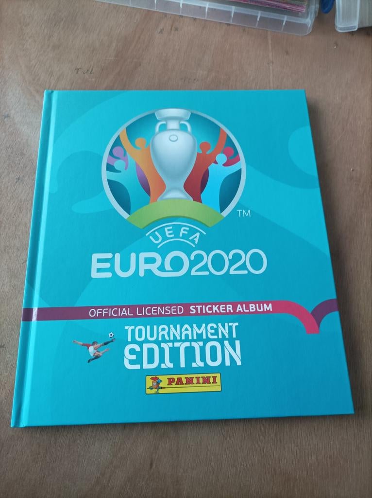 Panini euro 2020 , leeg hard cover album., Verzamelen, Ophalen of Verzenden, Zo goed als nieuw