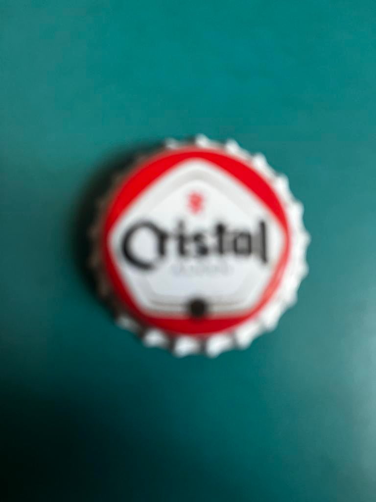 Kroonkurk Cristal Alken met rode C er in, Ophalen of Verzenden, Nieuw