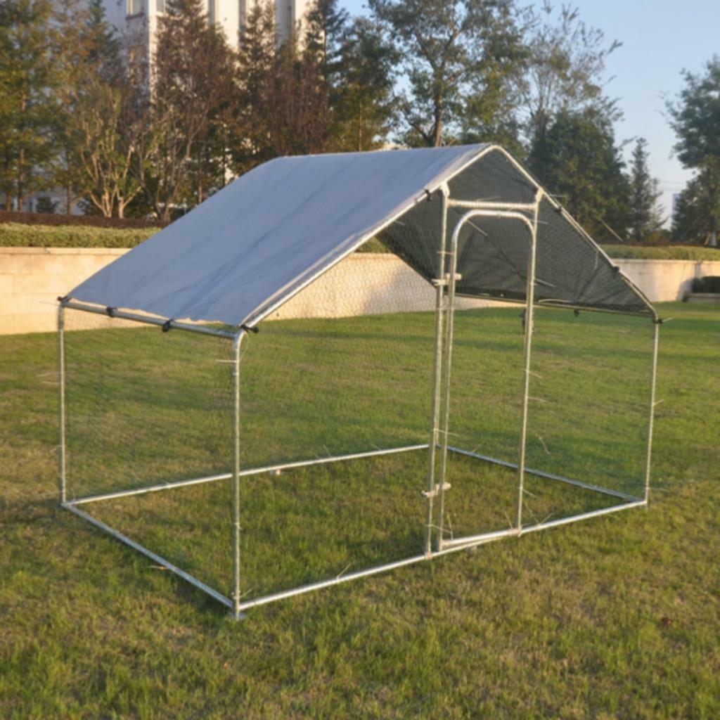 Poulailler enclos parc chatiere voliere jardin poule coq xxl, Ophalen of Verzenden, Nieuw, Kippenhok of Kippenren