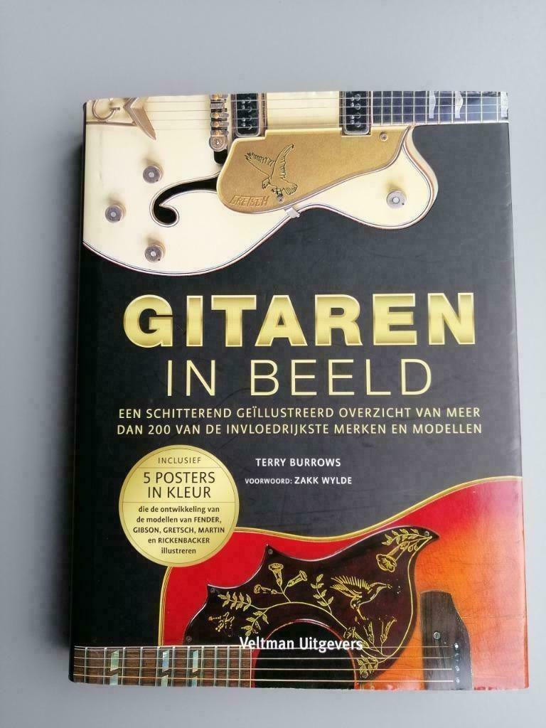 gitaren in beeld boek, Boeken, Muziek, Ophalen of Verzenden, Zo goed als nieuw, Instrument, Terry Burrows