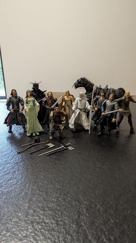 Lord of the Rings figuren, Verzamelen, Lord of the Rings, Zo goed als nieuw, Ophalen